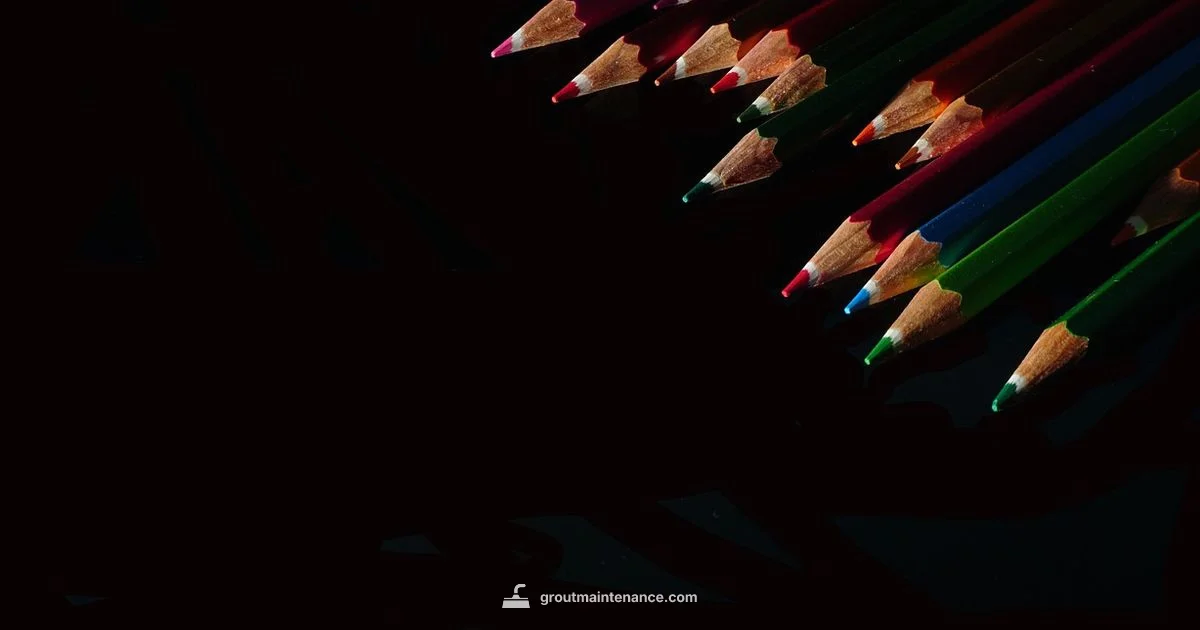 Black Grout Pen Guide - Grout Maintenance