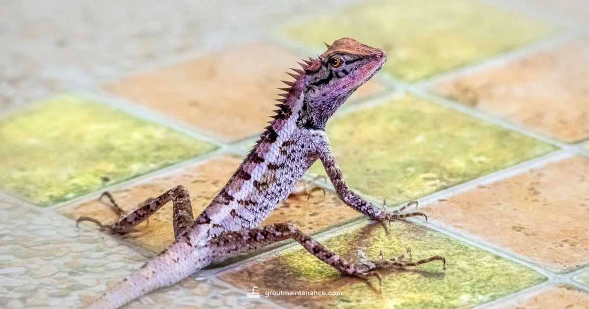 Safe Grout for Reptiles - Grout Maintenance
