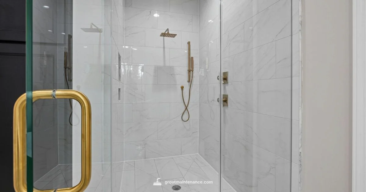 Shower Grout Sealing - Grout Maintenance
