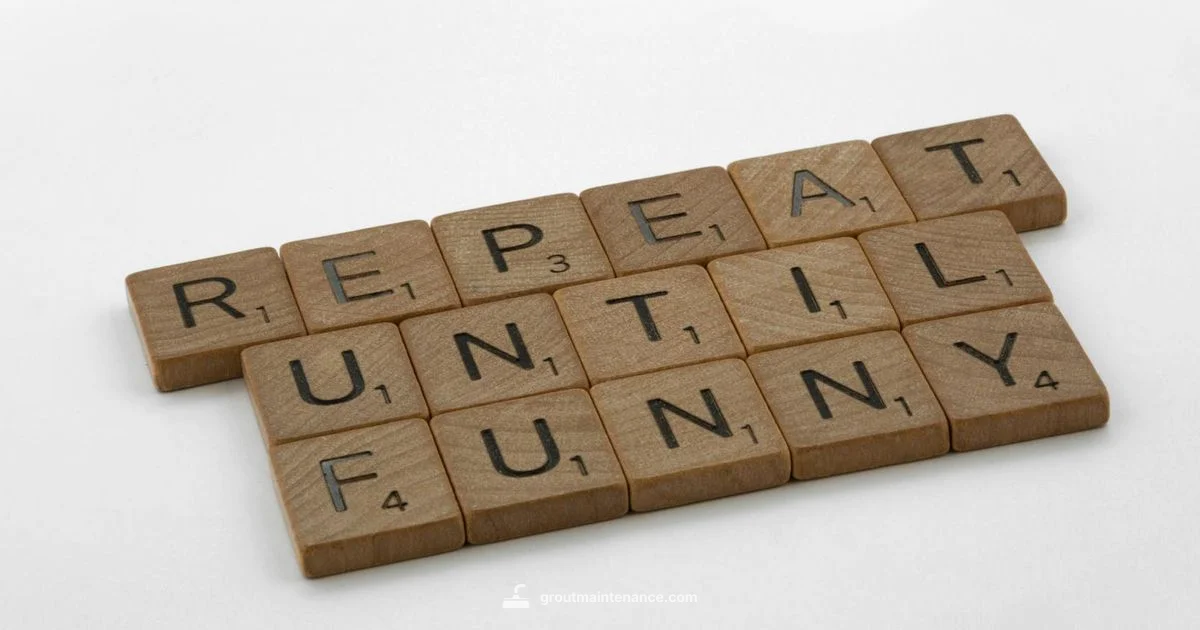Grout Puns Guide - Grout Maintenance