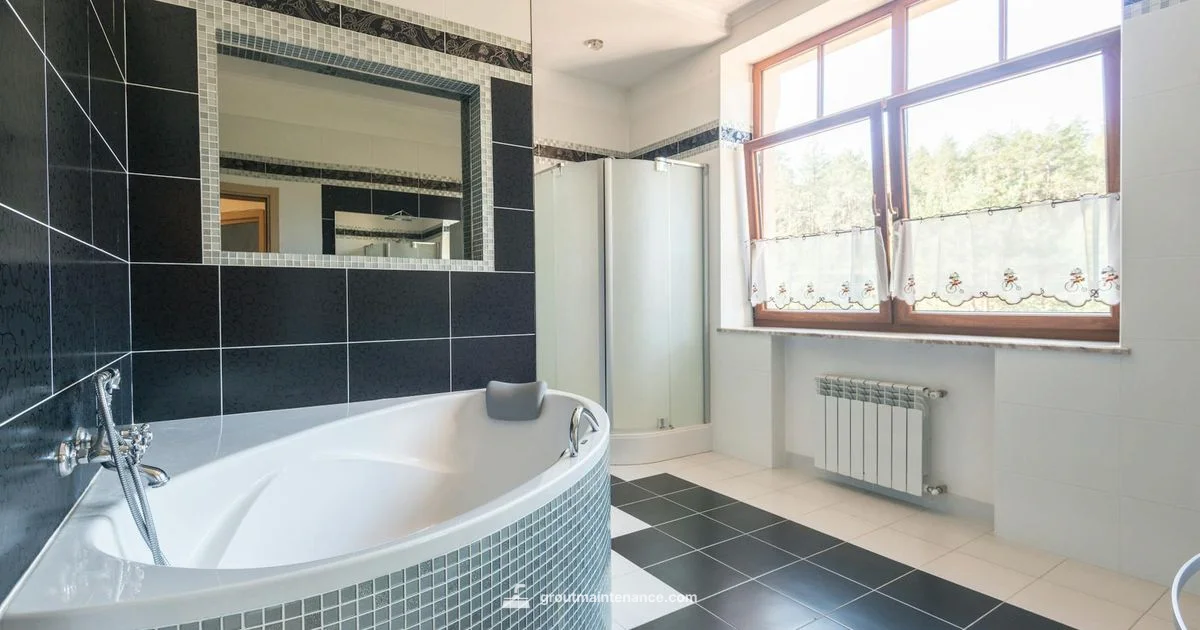 Penny Tile Contrast - Grout Maintenance