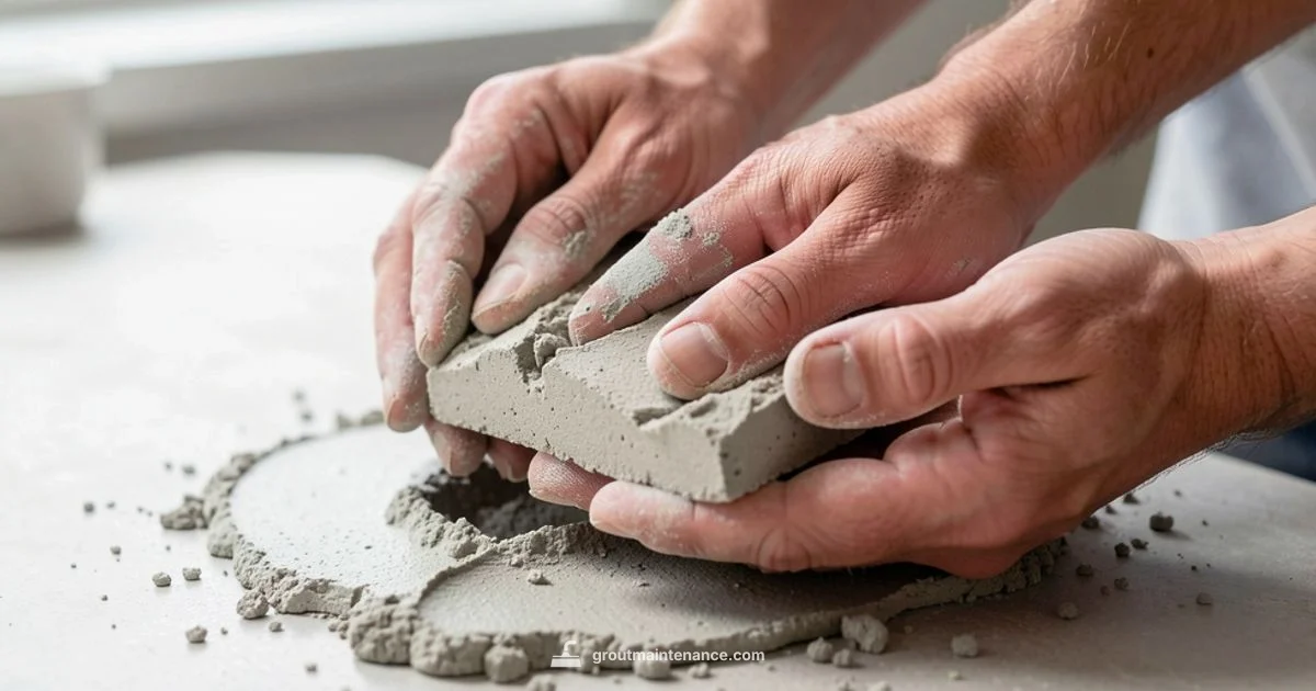 Grout on Hands Grout on Hands - Grout Maintenance