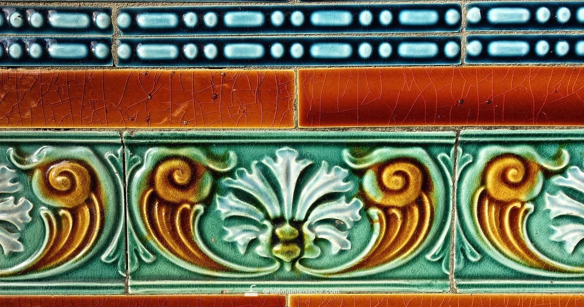 Mortar on Tile Cleanup - Grout Maintenance