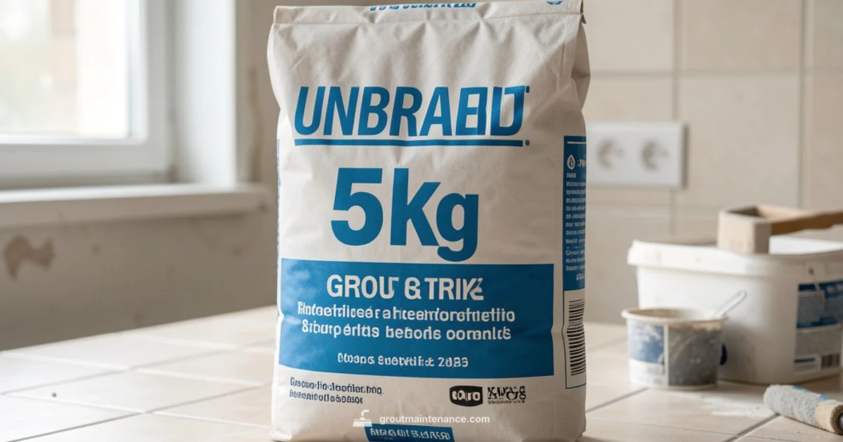 5kg Grout Guide - Grout Maintenance