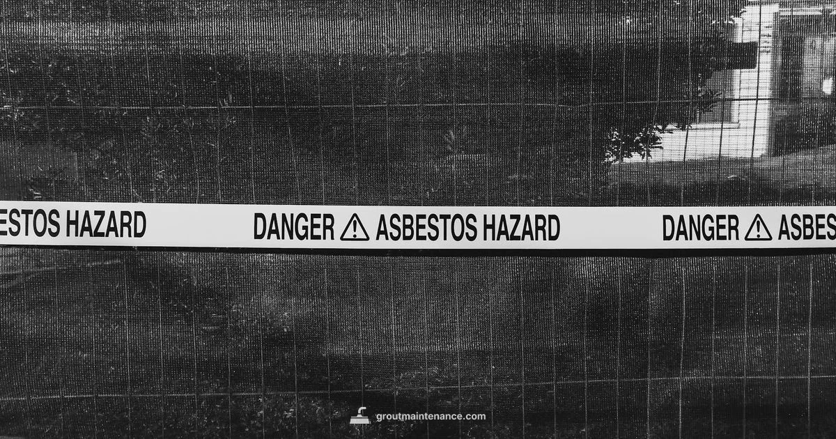Asbestos Grout Test - Grout Maintenance