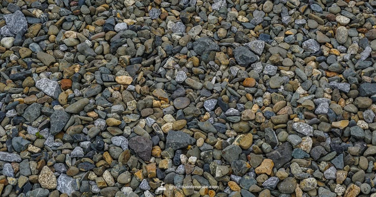 Pebble Shower Grout - Grout Maintenance