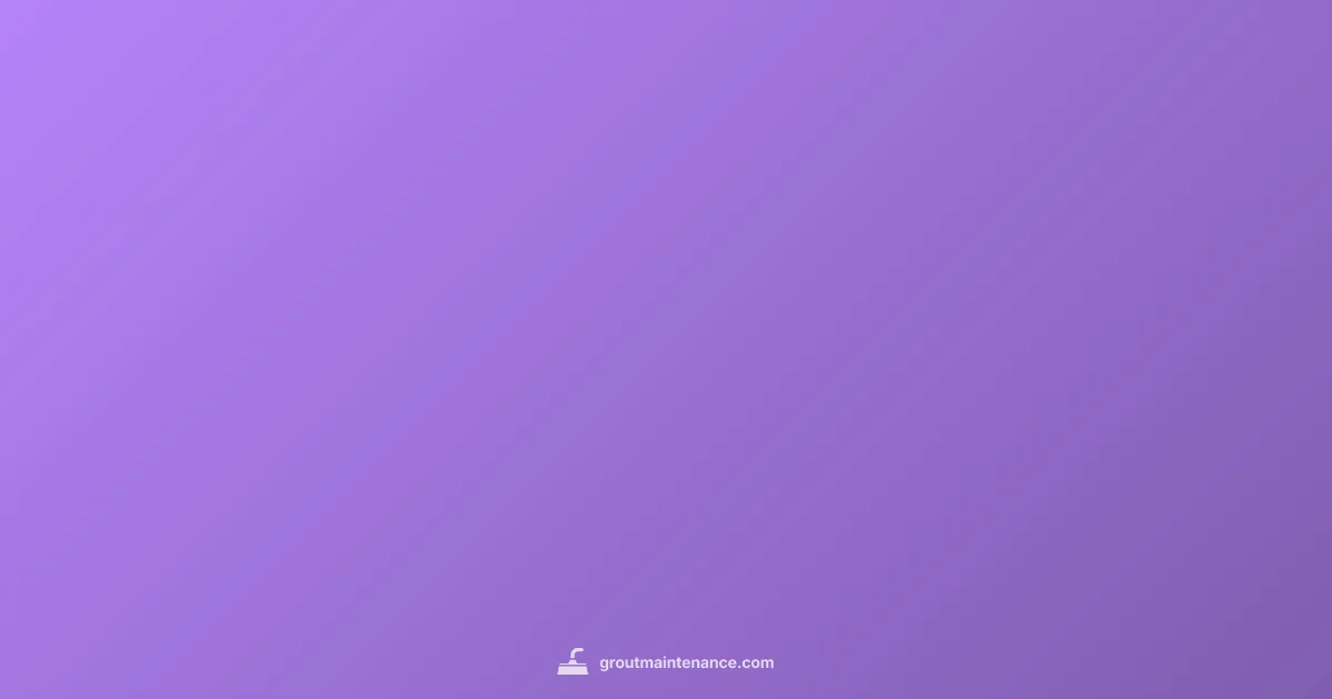 Smooth Grout Guide - Grout Maintenance (illustration)