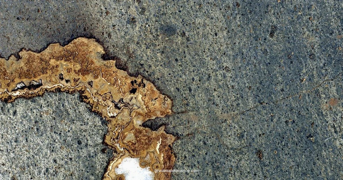 Grey Grout Marble - Grout Maintenance