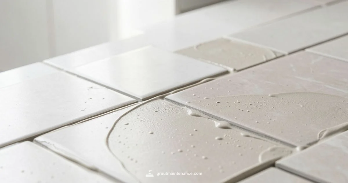 Silicone Grout Benefits - Grout Maintenance