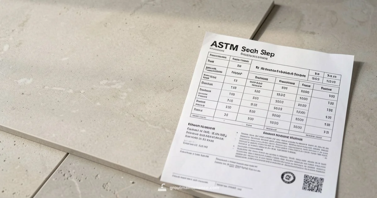 ASTM C1107 Guide - Grout Maintenance