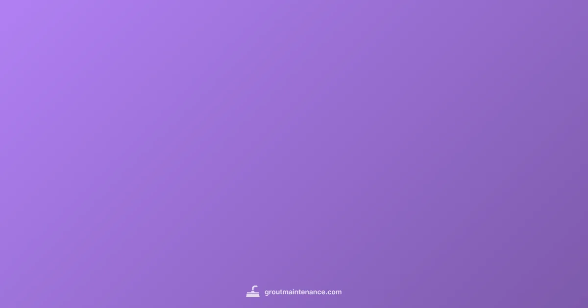 Epoxy Grout Removal - Grout Maintenance (illustration)