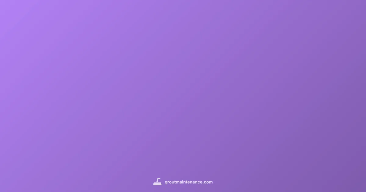 Groutless Tile Guide - Grout Maintenance (illustration)