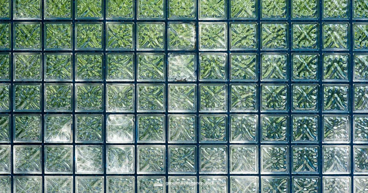 Translucent Grout Guide - Grout Maintenance