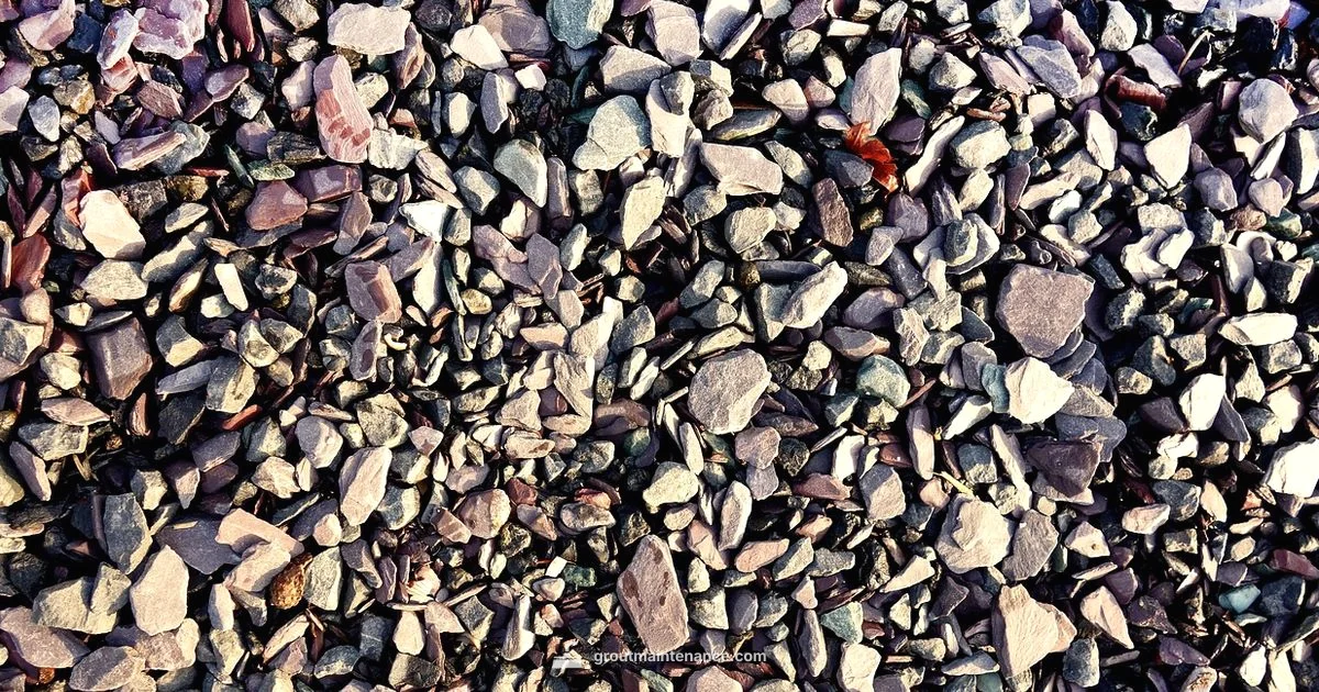 Pebble Shower Grout Guide Pebble Shower Grout Guide - Grout Maintenance