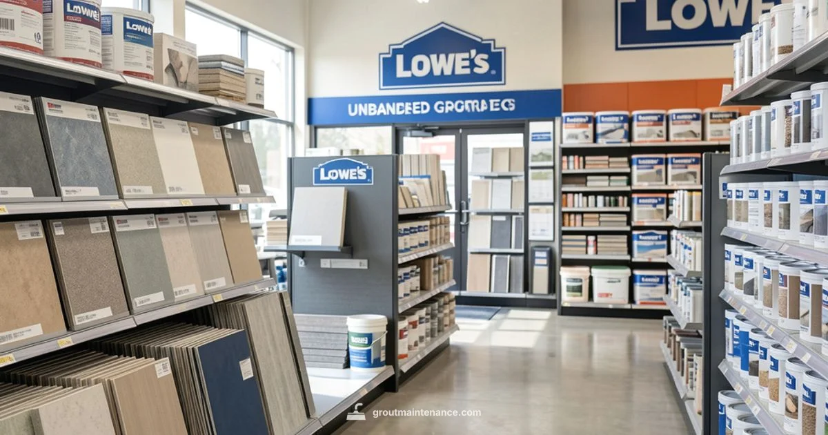 Lowe's Grout Guide - Grout Maintenance