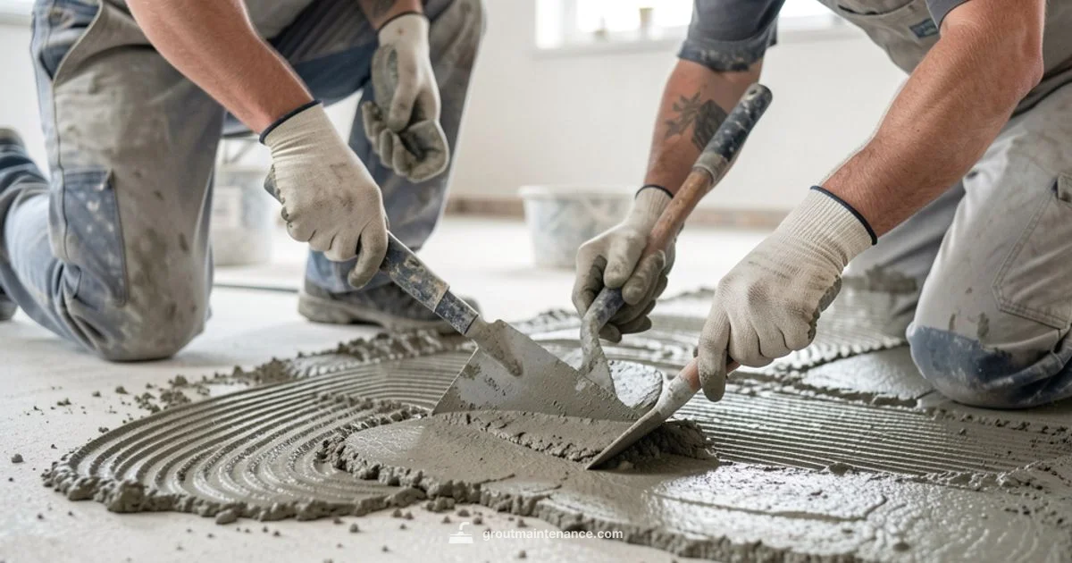 Regrout Over Old Grout - Grout Maintenance