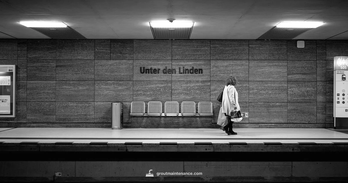 White Grout Subway Tile - Grout Maintenance