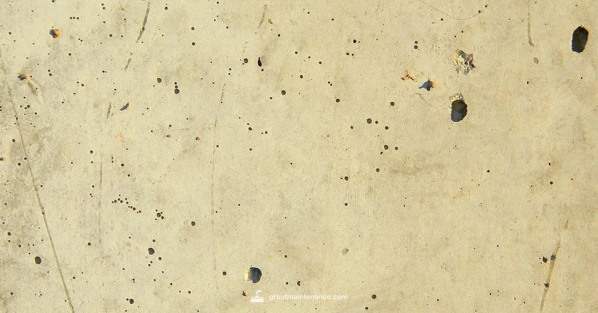 Grout vs Concrete Guide - Grout Maintenance