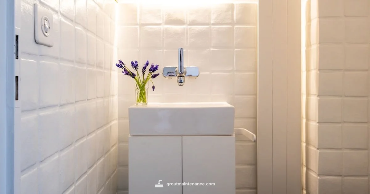 Sealed Grout in Action - Grout Maintenance