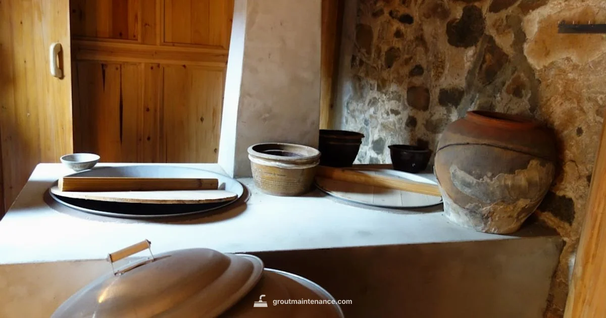 Indian Stone Grout Cleaning - Grout Maintenance