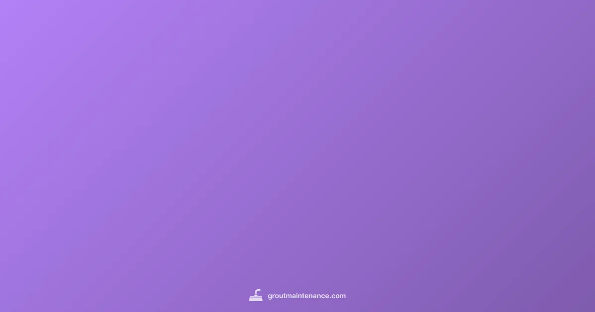 Runny Grout Fix - Grout Maintenance (illustration)