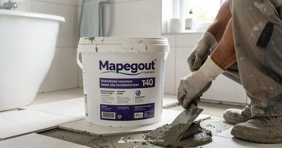 Mapegout t40 Guide - Grout Maintenance