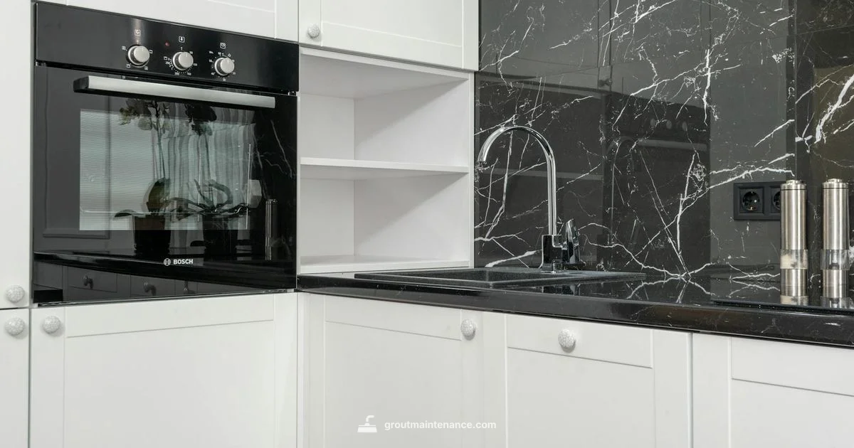 Seal Grout Backsplash - Grout Maintenance