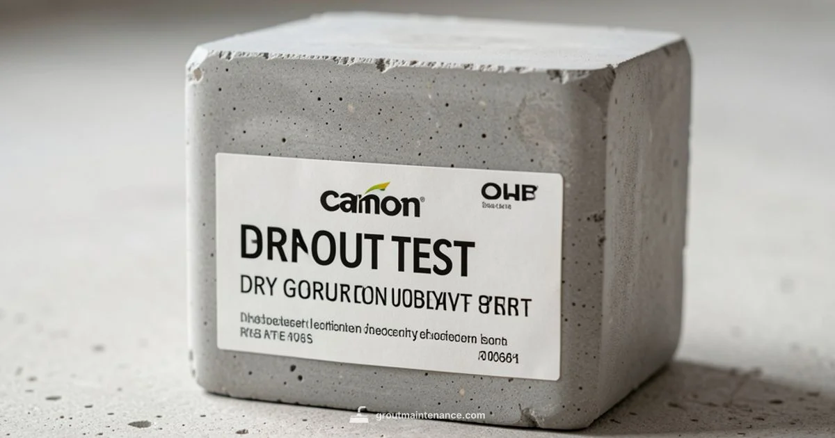 Dry Grout Check - Grout Maintenance