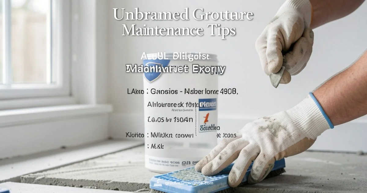 Grout Care Basics - Grout Maintenance