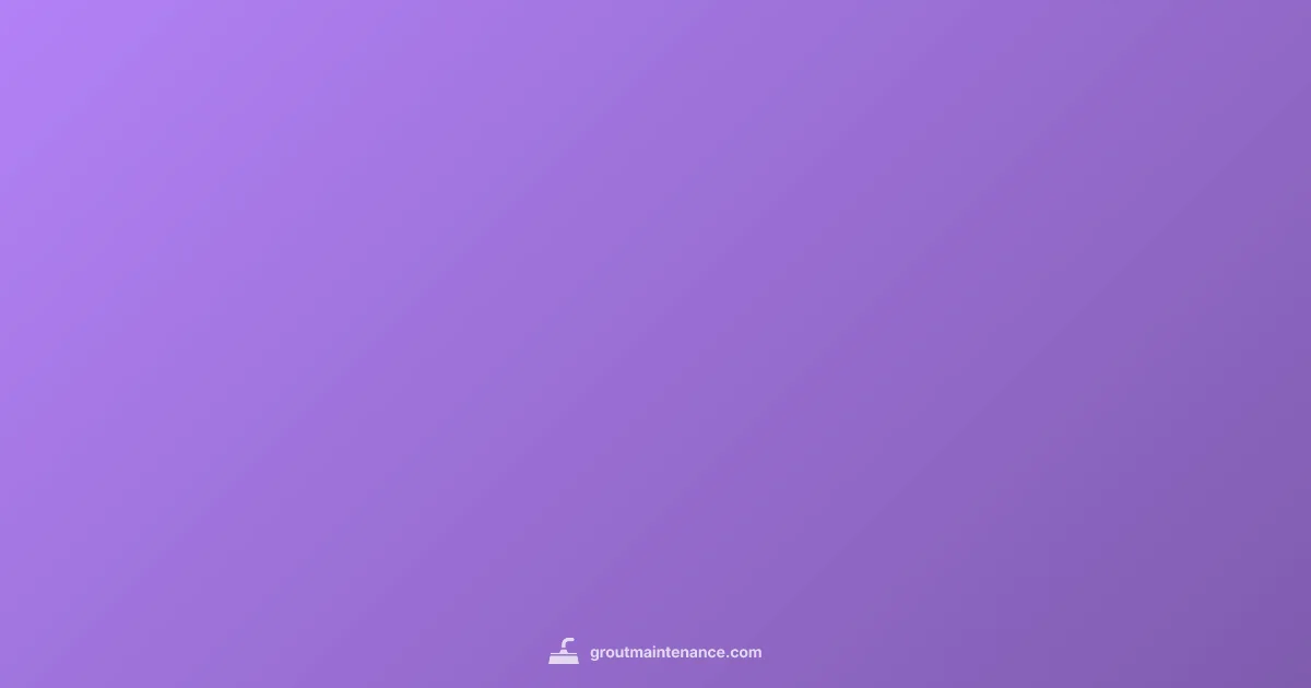 Grout Release Guide - Grout Maintenance (illustration)