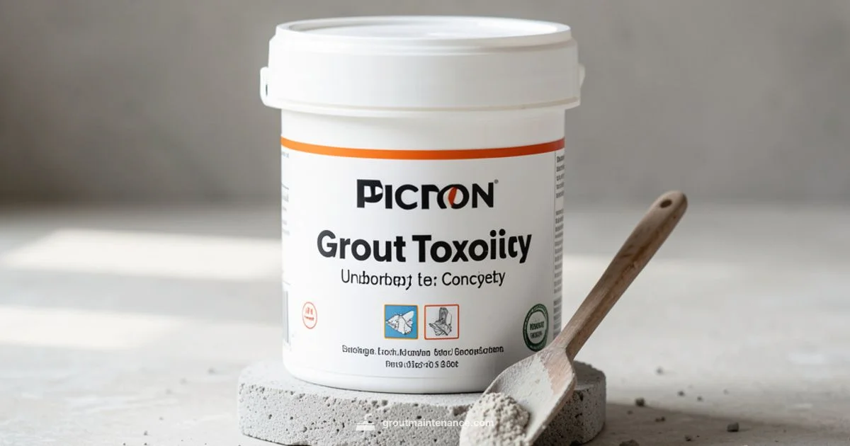 Grout Toxicity Guide - Grout Maintenance