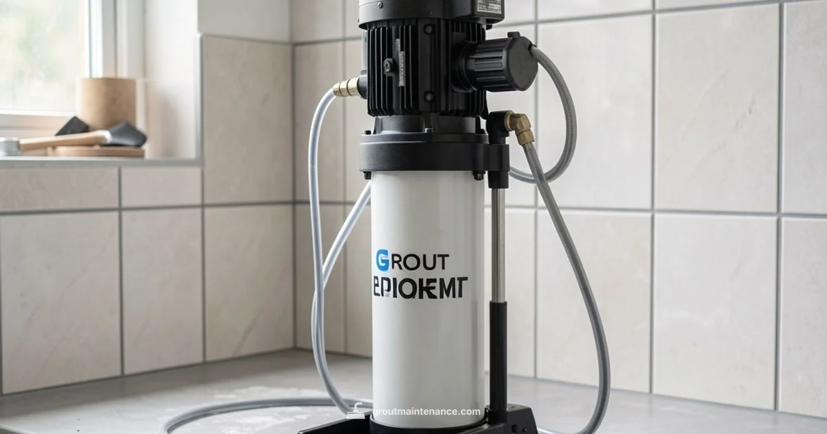 Grout Pump Checklist - Grout Maintenance