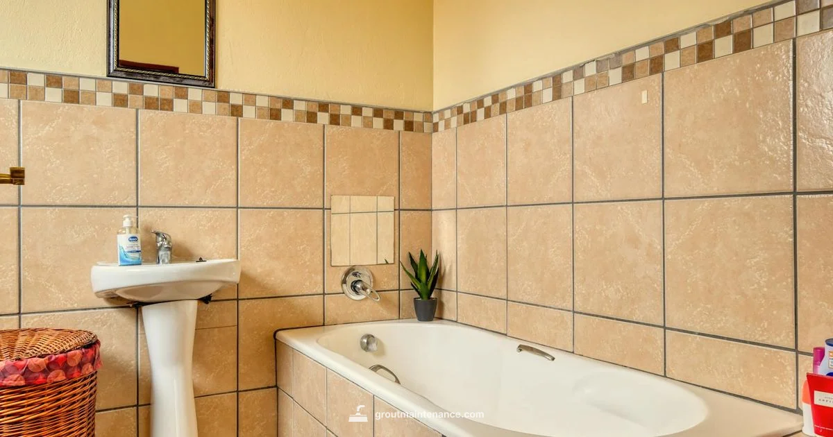 Seal Bathroom Grout - Grout Maintenance