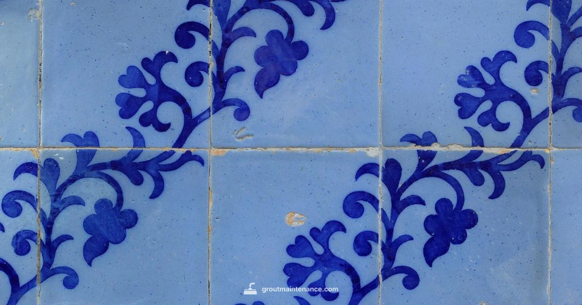 Colorful grout update - Grout Maintenance