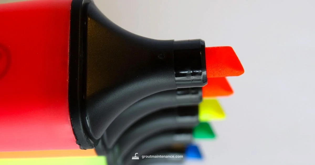 Budget Grout Pen Guide - Grout Maintenance