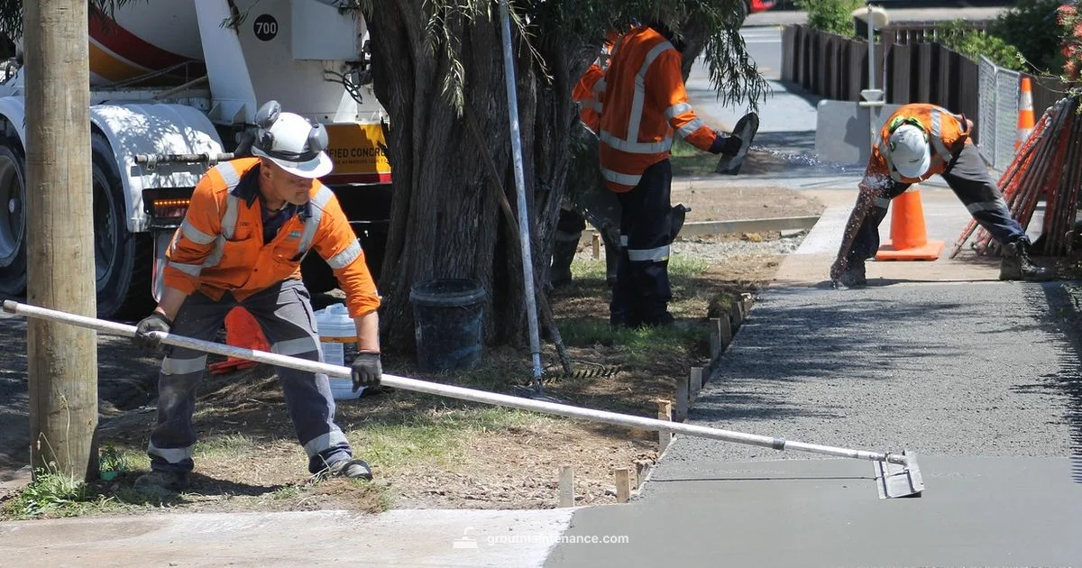 Grout vs Concrete Grout vs Concrete - Grout Maintenance
