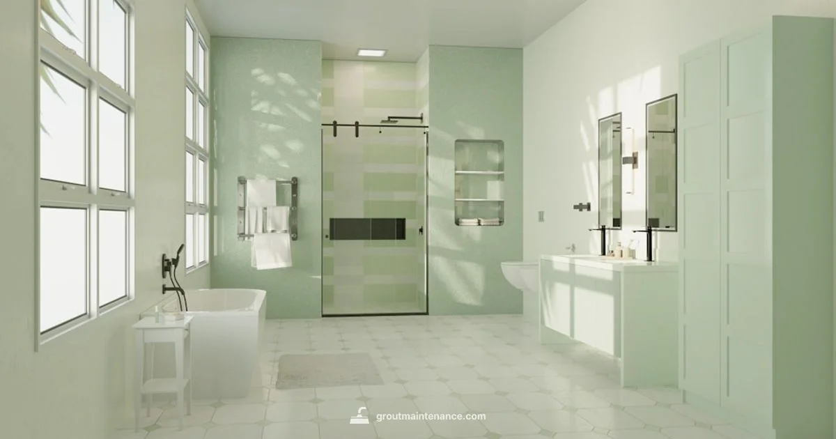 Before & After Grout - Grout Maintenance