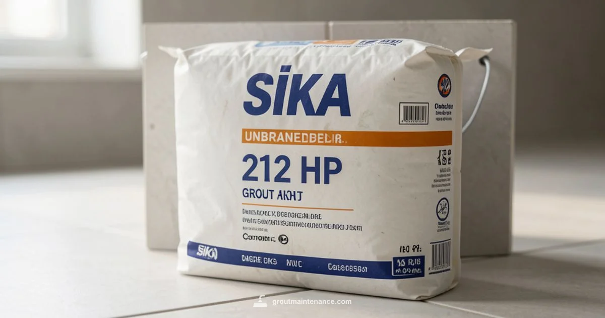 Sika 212 HP Overview - Grout Maintenance