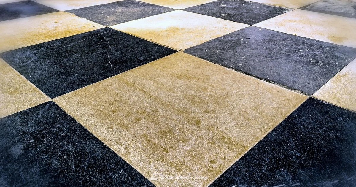 No-Grout Bath Floor - Grout Maintenance