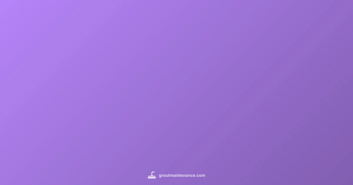 Grout Under Tile Guide - Grout Maintenance (illustration)