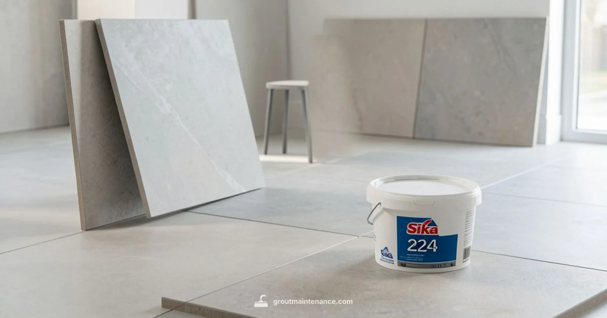 Sika 224 in Action - Grout Maintenance