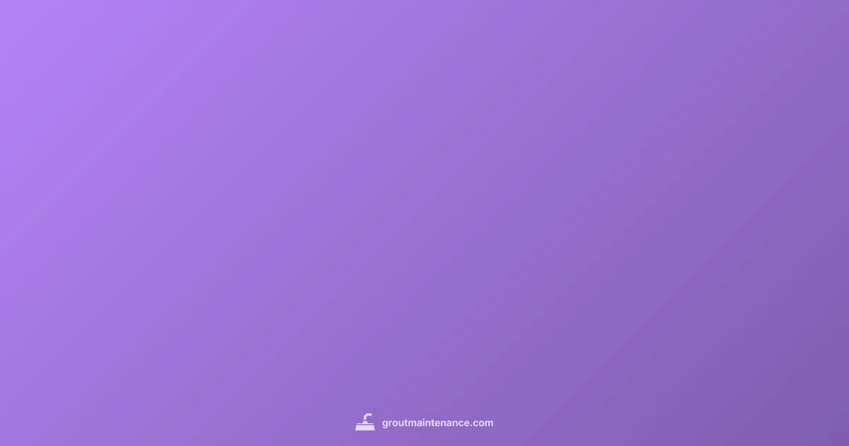 Stain Guide - Grout Maintenance (illustration)