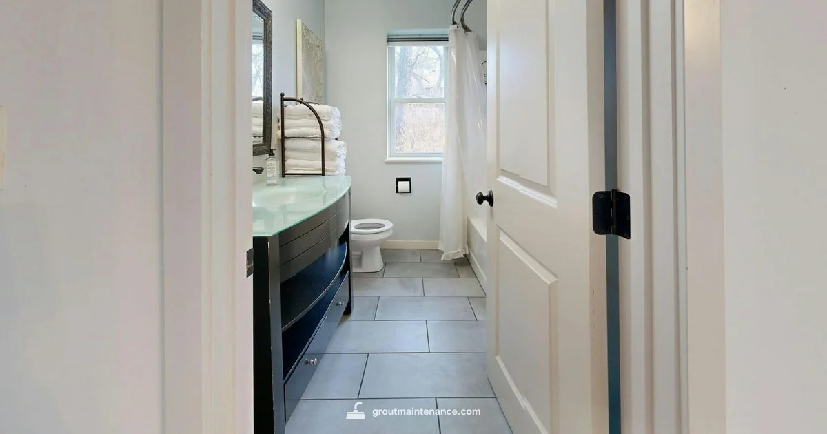 Deep Cleaner in Action - Grout Maintenance