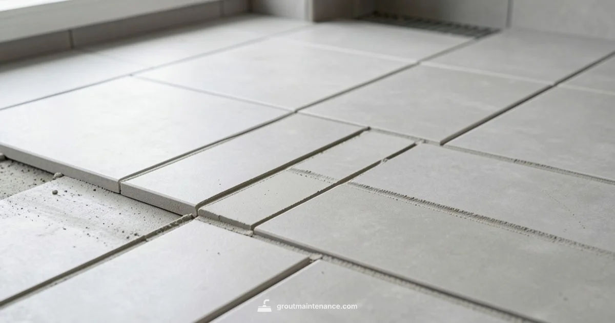 Tile Adhesive Grout - Grout Maintenance