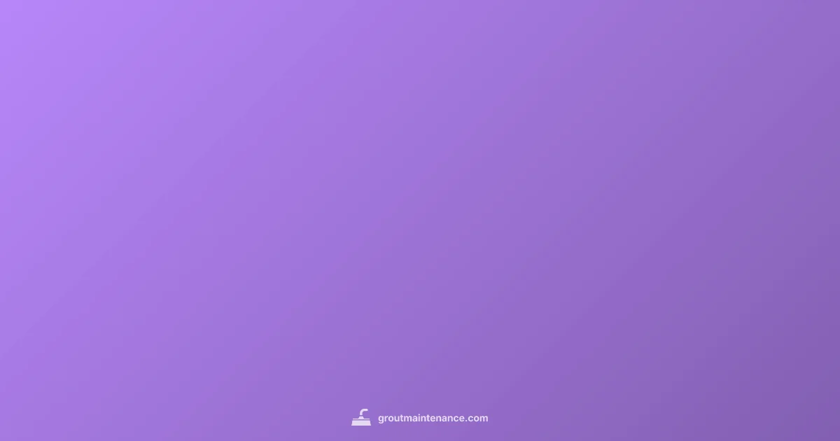 Grout Finish Fast - Grout Maintenance (illustration)