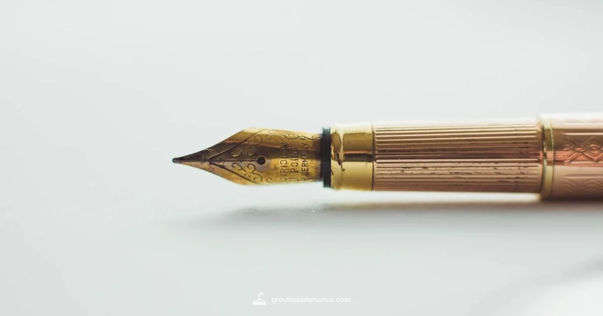 Grout Pen Guide Grout Pen Guide - Grout Maintenance