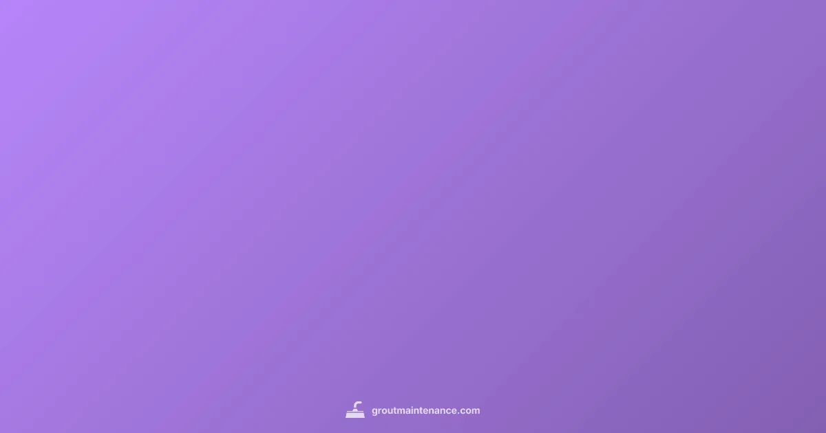 Outdoor Grout Temps - Grout Maintenance (illustration)