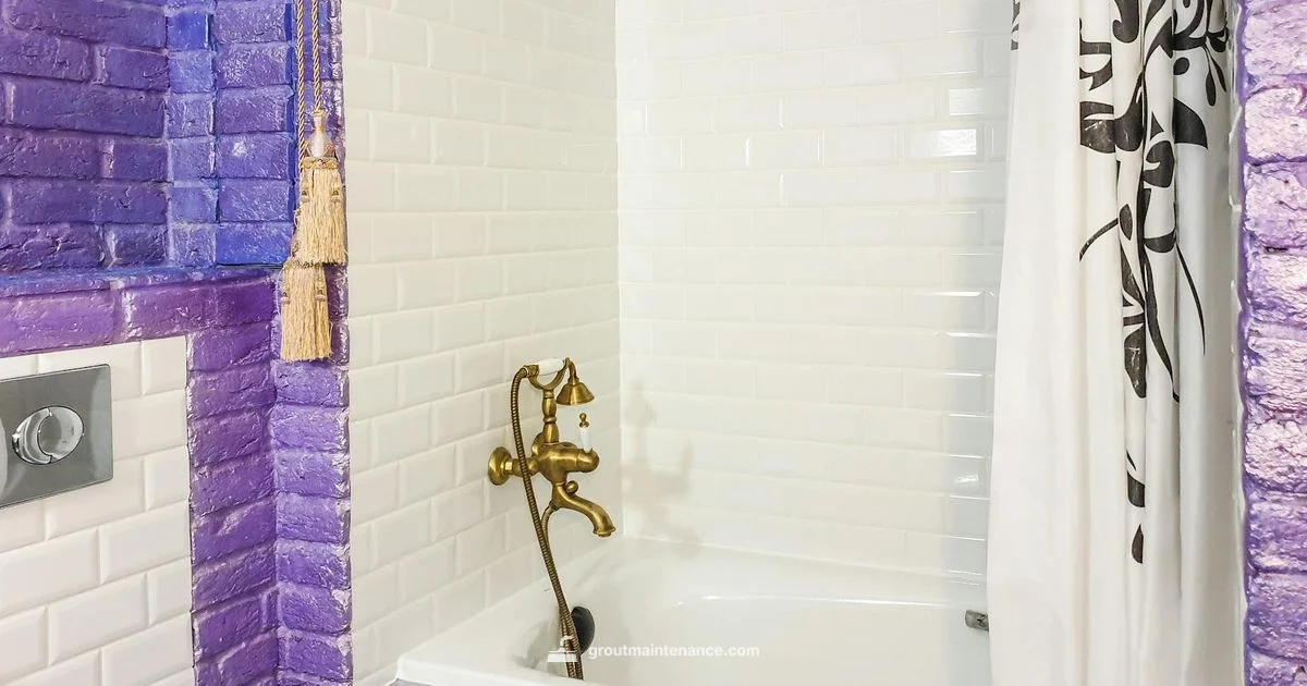 Purple Grout Fix - Grout Maintenance