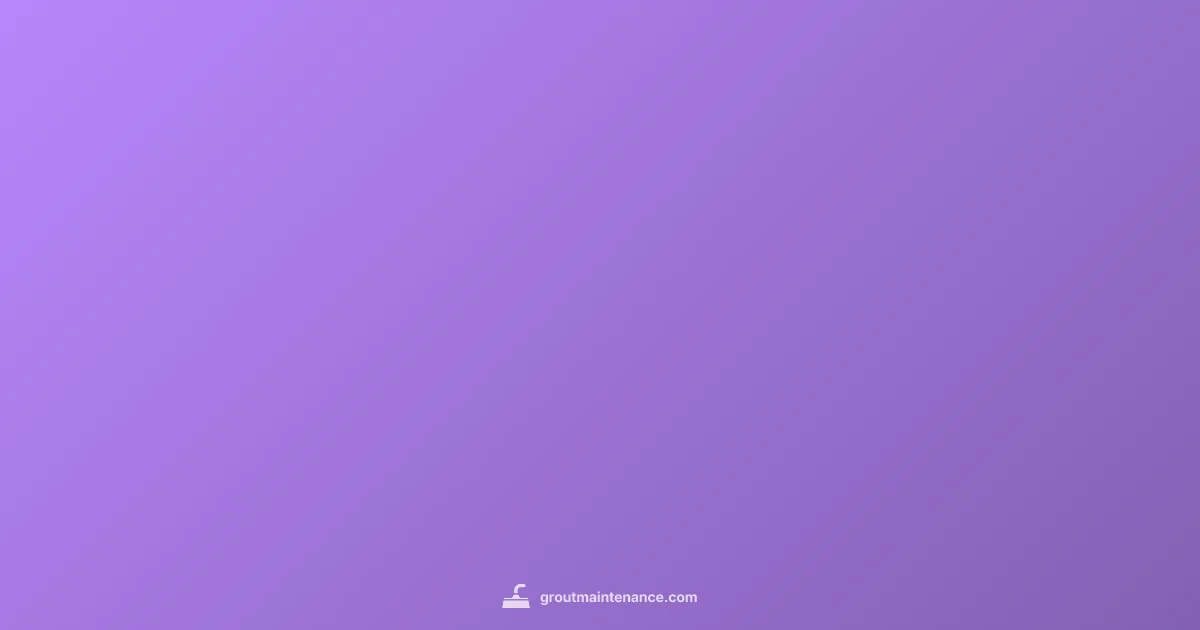 Grout Cleaning Guide - Grout Maintenance (illustration)