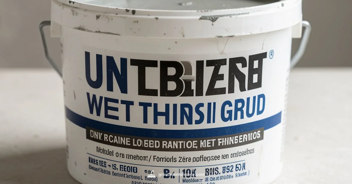 Grout Timing - Grout Maintenance